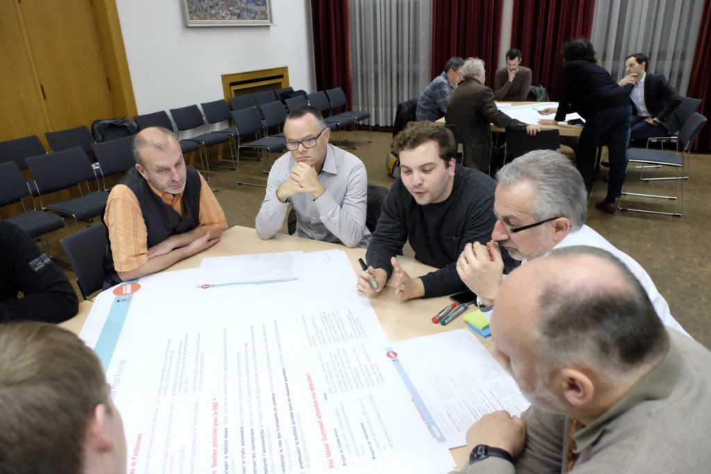 Stratégie de développement urbain – Deuxième atelier / Stadtentwicklungsstrategie – Zweiter Workshop